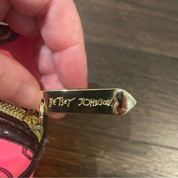 Betsey Johnson Cat Makeup/Cosmetic Bag OS - Picture 11 of 12